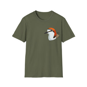 Red-capped Plover- Small design - Unisex Softstyle T-Shirt Printify