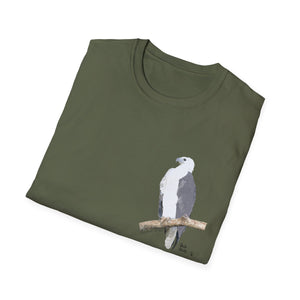 White-bellied Sea Eagle - Small design - Unisex Softstyle T-Shirt Printify