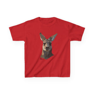 Eastern Grey Kangaroo | Kids Heavy Cotton™ Tee Printify