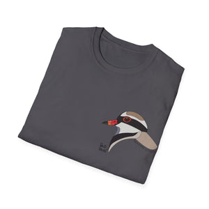 Black-fronted Dotterel - Small design - Unisex Softstyle T-Shirt Printify