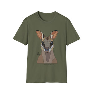 Agile Wallaby - Unisex Softstyle T-Shirt Printify