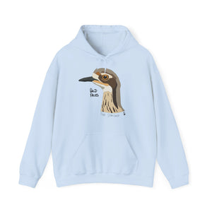Bush-stone Curlew (head) | Unisex Heavy Blend™ Hooded Sweatshirt Printify