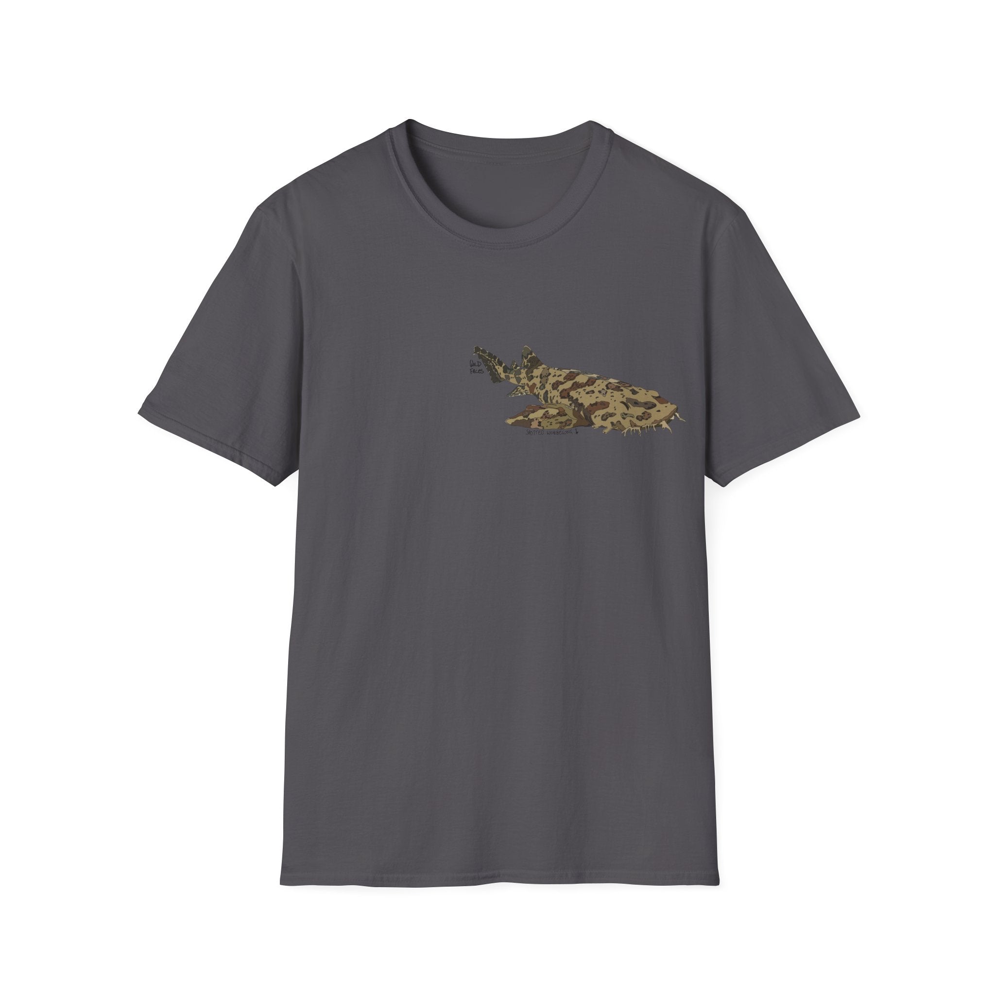 Spotted Wobbegong - Small design - Unisex Softstyle T-Shirt