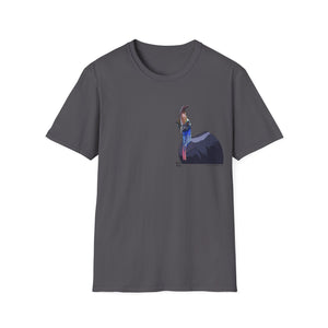 Southern Cassowary - Small design - Unisex Softstyle T-Shirt Printify