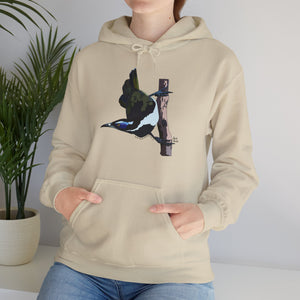 Blue-faced Honeyeater | Unisex Heavy Blend™ Hooded Sweatshirt Printify