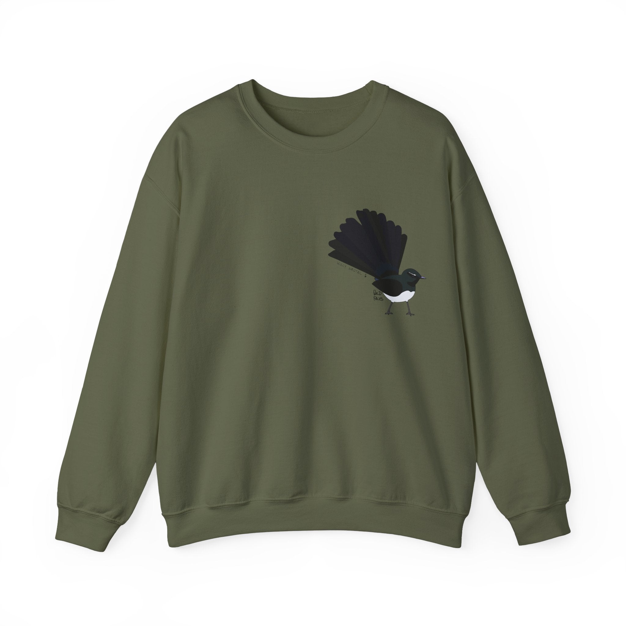 Willy Wagtail Sweatshirt | Unisex Heavy Blend™ Crewneck Printify