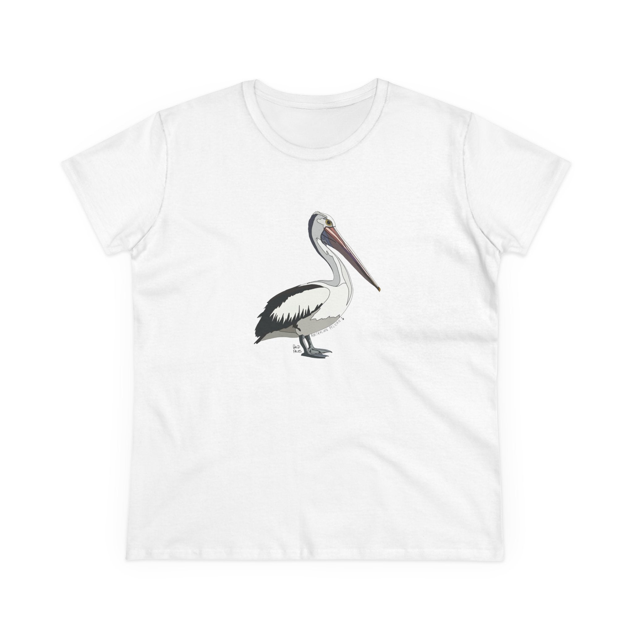 Australian Pelican - Women's Midweight Cotton Tee