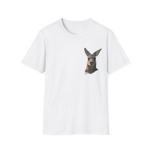 Eastern Grey Kangaroo - Small design - Unisex Softstyle T-Shirt Printify
