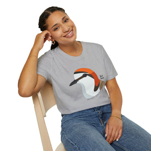 Red-capped Plover - Unisex Softstyle T-Shirt Printify
