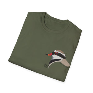 Black-fronted Dotterel - Small design - Unisex Softstyle T-Shirt Printify
