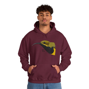 Olive-backed Sunbird | Unisex Heavy Blend™ Hooded Sweatshirt Printify