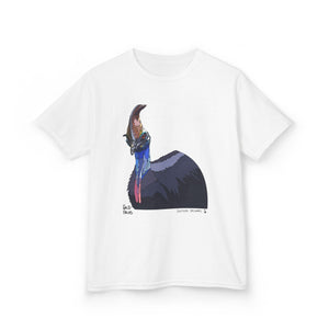 Southern Cassowary | Kids Heavy Cotton™ Tee Printify