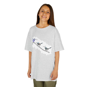 A trio of Fairy-wrens (spendid, superb and lovely) | Kids Heavy Cotton™ Tee Printify