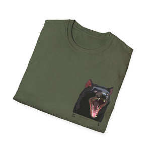 Tasmanian Devil - Small design - Unisex Softstyle T-Shirt Printify