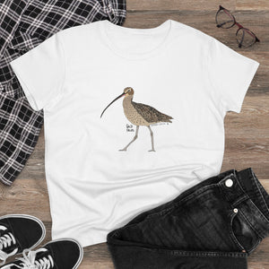 Eastern Curlew - Women's Midweight Cotton Tee Printify