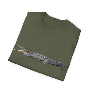Saltwater Crocodile- Unisex Softstyle T-Shirt Printify