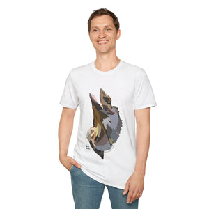 Frilled-neck Lizard - Unisex Softstyle T-Shirt Printify