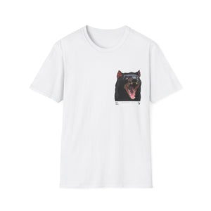 Tasmanian Devil - Small design - Unisex Softstyle T-Shirt Printify