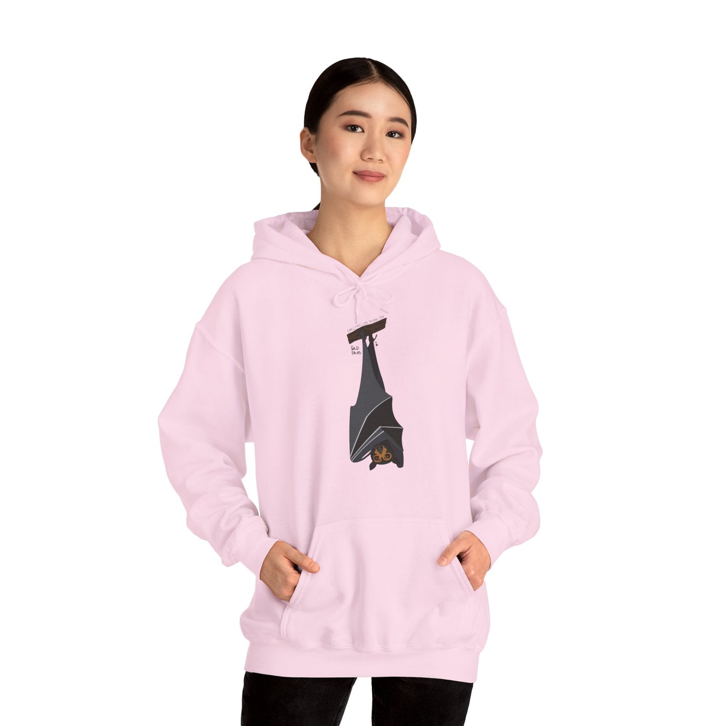 Spectacled Flying Fox | Unisex Heavy Blend™ Hooded Sweatshirt Printify
