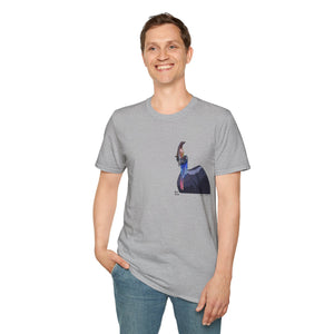 Southern Cassowary - Small design - Unisex Softstyle T-Shirt Printify