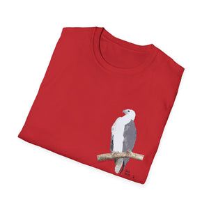 White-bellied Sea Eagle - Small design - Unisex Softstyle T-Shirt Printify