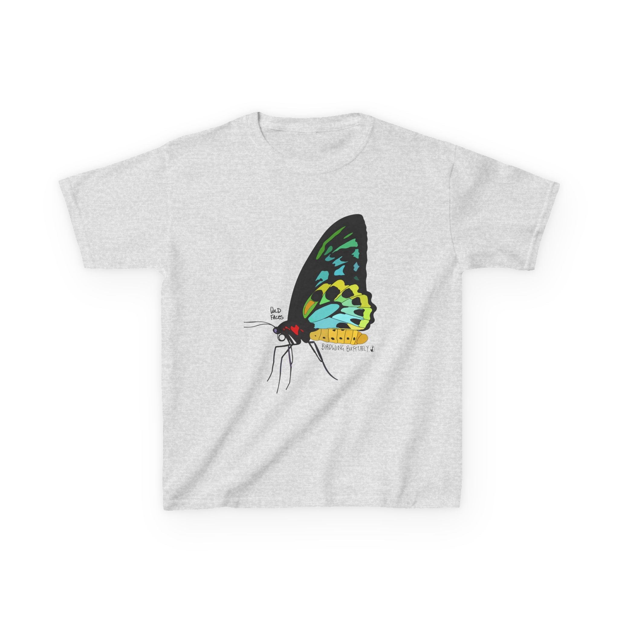 Birdwing Butterfly | Kids Heavy Cotton™ Tee Printify
