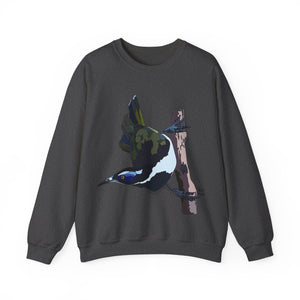 Blue-faced Honeyeater Sweatshirt | Unisex Heavy Blend™ Crewneck Printify
