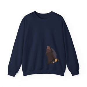 Spectacled Flying Fox (in flight) Sweatshirt | Unisex Heavy Blend™ Crewneck Printify