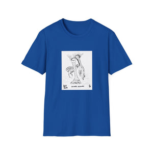 Southern Cassowary with chick - Unisex Softstyle T-Shirt Printify