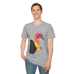 Australian Brushturkey - Unisex Softstyle T-Shirt Printify