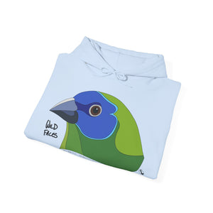 Blue-faced Parrotfinch | Unisex Heavy Blend™ Hooded Sweatshirt Printify