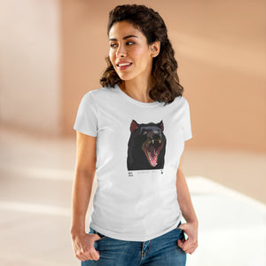 Tasmanian Devil - Women's Midweight Cotton Tee Printify