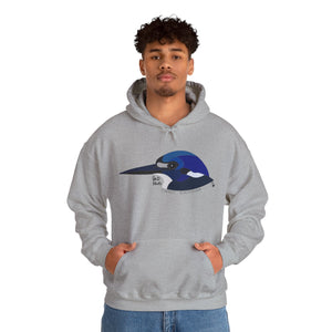 Forest Kingfisher Head | Unisex Heavy Blend™ Hooded Sweatshirt Printify