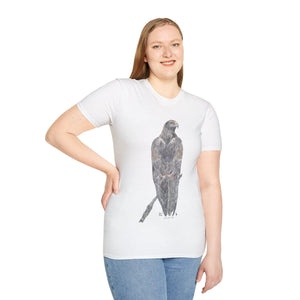 Wedge-tailed Eagle (pastel design) - Unisex Softstyle T-Shirt Printify