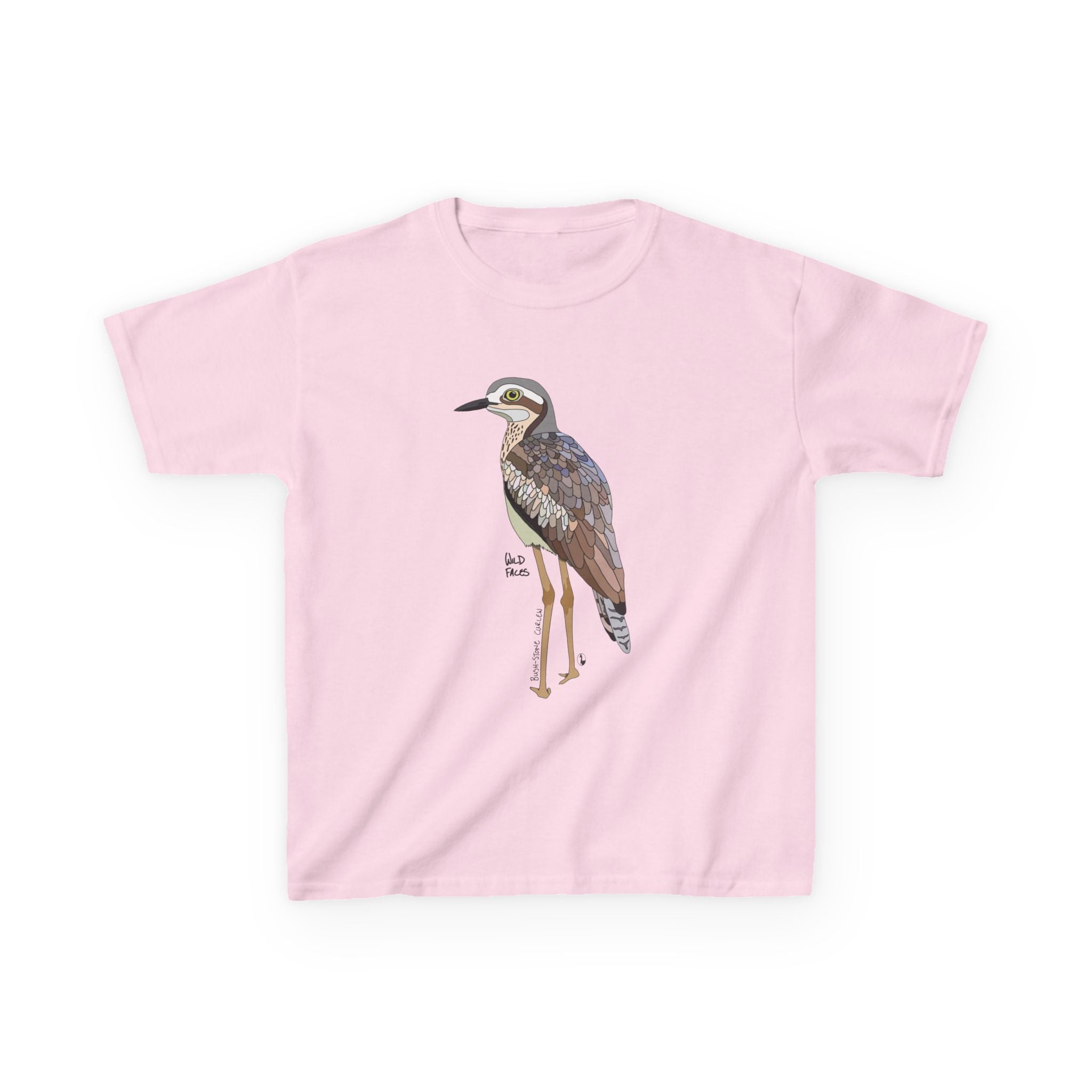 Bush Stone-Curlew | Kids Heavy Cotton™ Tee