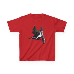 Blue-faced Honeyeater | Kids Heavy Cotton™ Tee Printify