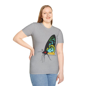 Birdwing Butterfly - Unisex Softstyle T-Shirt Printify