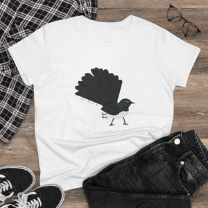 Willy Wagtail - Women's Midweight Cotton Tee Printify