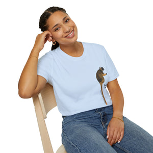 Lumholtz's Tree Kangaroo - Small design - Unisex Softstyle T-Shirt Printify