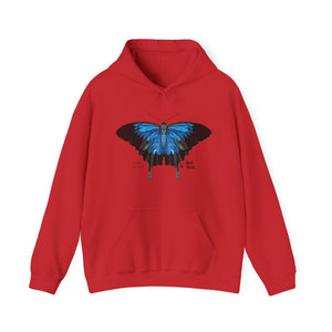 Ulysses Butterfly | Unisex Heavy Blend™ Hooded Sweatshirt Printify
