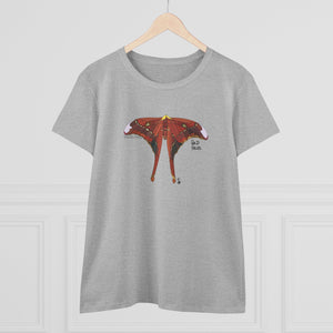 Hercules Moth - Women's Midweight Cotton Tee Printify