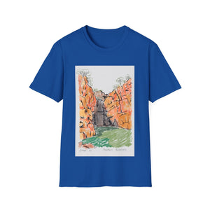 Southern Rockhole, Nitmiluk- Unisex Softstyle T-Shirt Printify