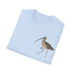 Eastern Curlew- Small design - Unisex Softstyle T-Shirt Printify