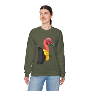 Australian Brush-turkey Sweatshirt | Unisex Heavy Blend™ Crewneck Printify