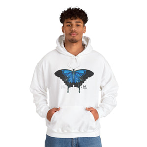 Ulysses Butterfly | Unisex Heavy Blend™ Hooded Sweatshirt Printify