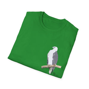 White-bellied Sea Eagle - Small design - Unisex Softstyle T-Shirt Printify