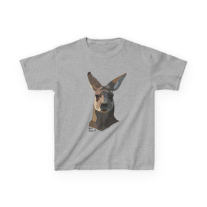 Eastern Grey Kangaroo | Kids Heavy Cotton™ Tee Printify