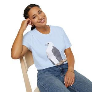White-bellied Sea Eagle - Unisex Softstyle T-Shirt Printify