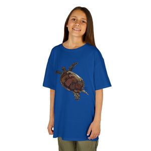 Green Turtle | Kids Heavy Cotton™ Tee Printify