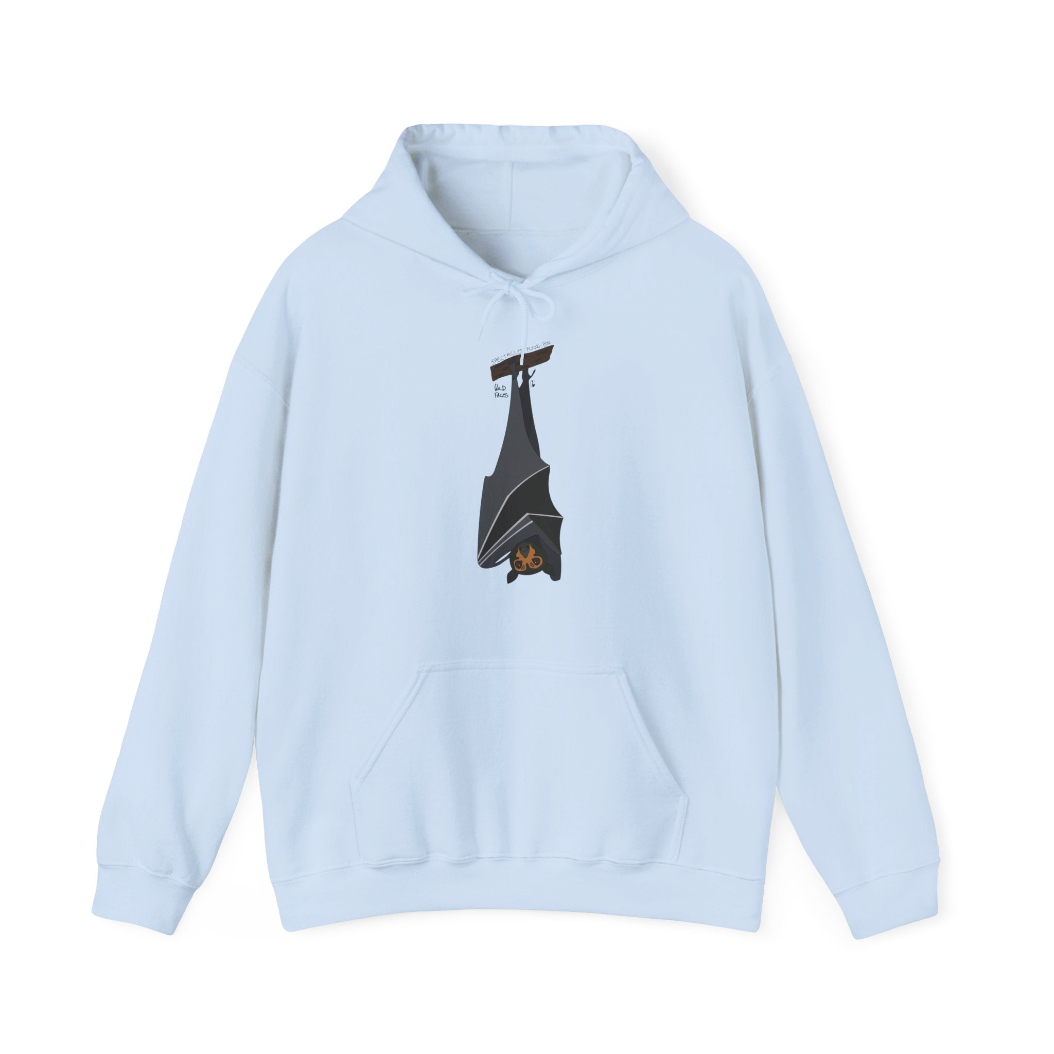 Spectacled Flying Fox | Unisex Heavy Blend™ Hooded Sweatshirt Printify